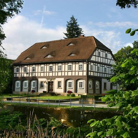 Komfort-Ferienwohnung "Zur Schmiedebruecke" Großschönau Eksteriør bilde