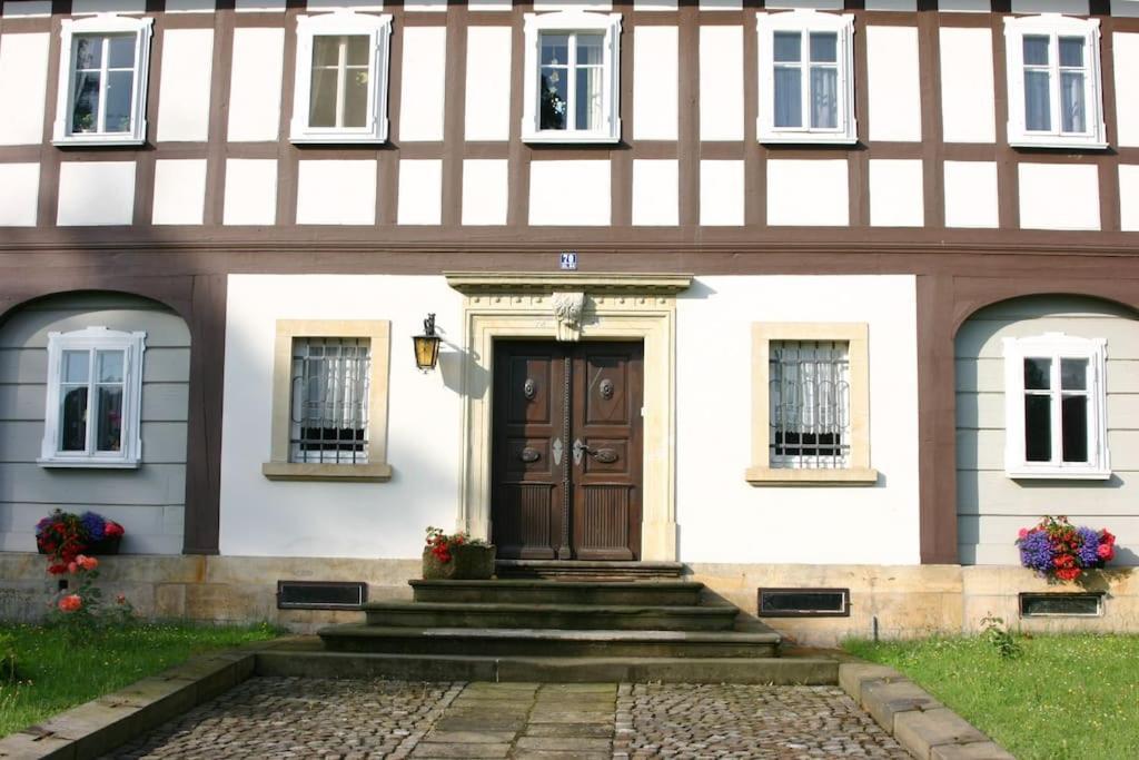 Komfort-Ferienwohnung "Zur Schmiedebruecke" Großschönau Eksteriør bilde